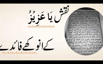 Ya Azizu Ki Fazilat | Naqsh Ya Azizu Benefits