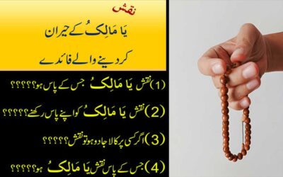 Ya Maliku Ka Naqsh | Ya Maliku Benefits