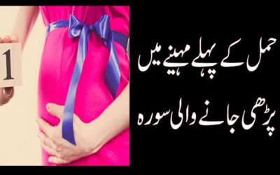 Pregnancy K First Month Ki Surah